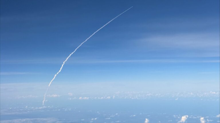 marlins-presencian-historico-lanzamiento-de-la-nasa-durante-vuelo-rumbo-a-nueva-york