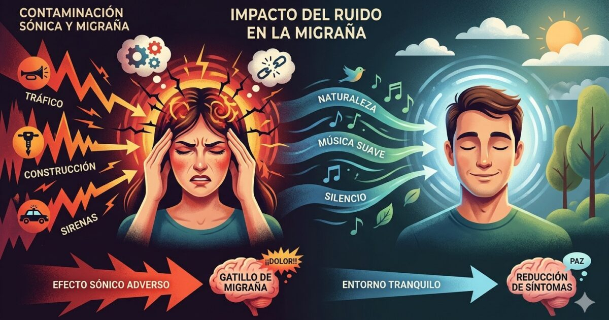 Contaminación y clima elevan riesgo de sufrir migrañas