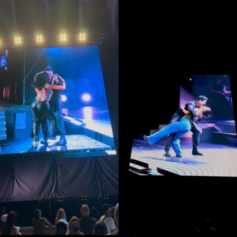 Fanáticas suben al escenario y bailan bachata con Chayanne en concierto en RD