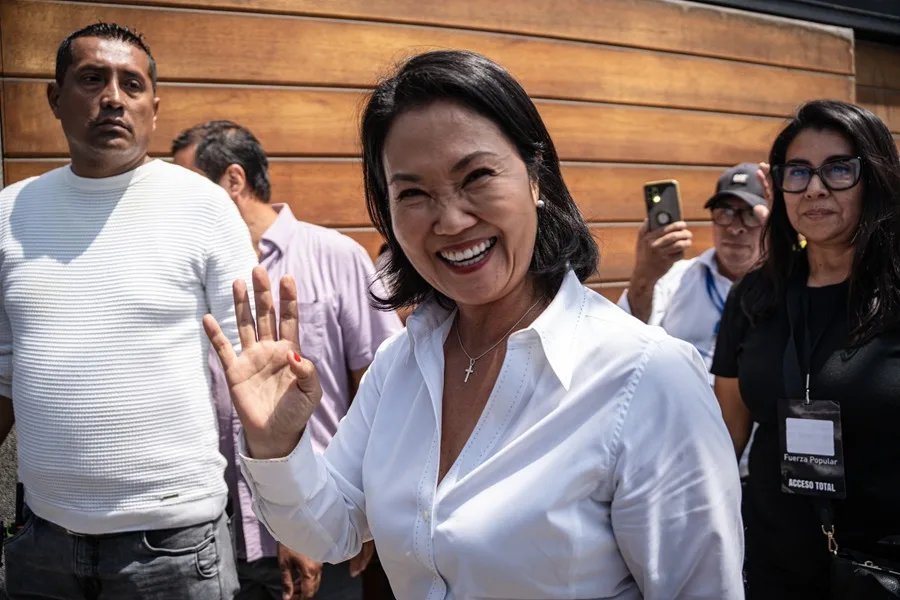 Keiko encabeza los sondeos a boca de urna en presidenciales de Perú