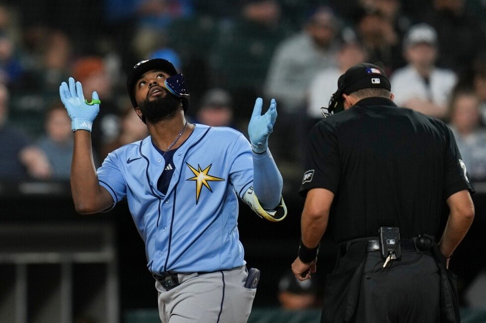 Rays aplastan a White Sox con jonrones de Caminero, Fraley y DeLuca