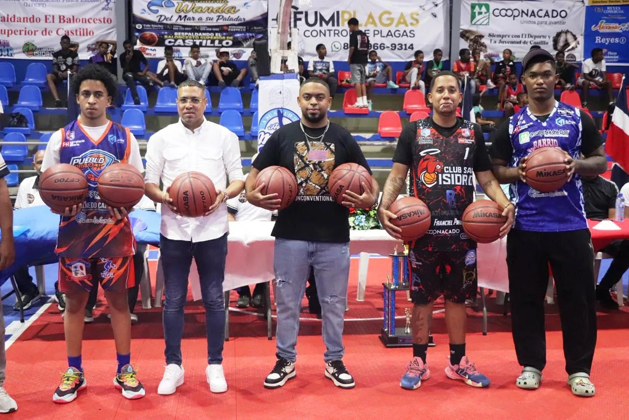 Alcalde de Castillo resalta respaldo del INEFI al montaje del Torneo Municipal de Baloncesto 2026