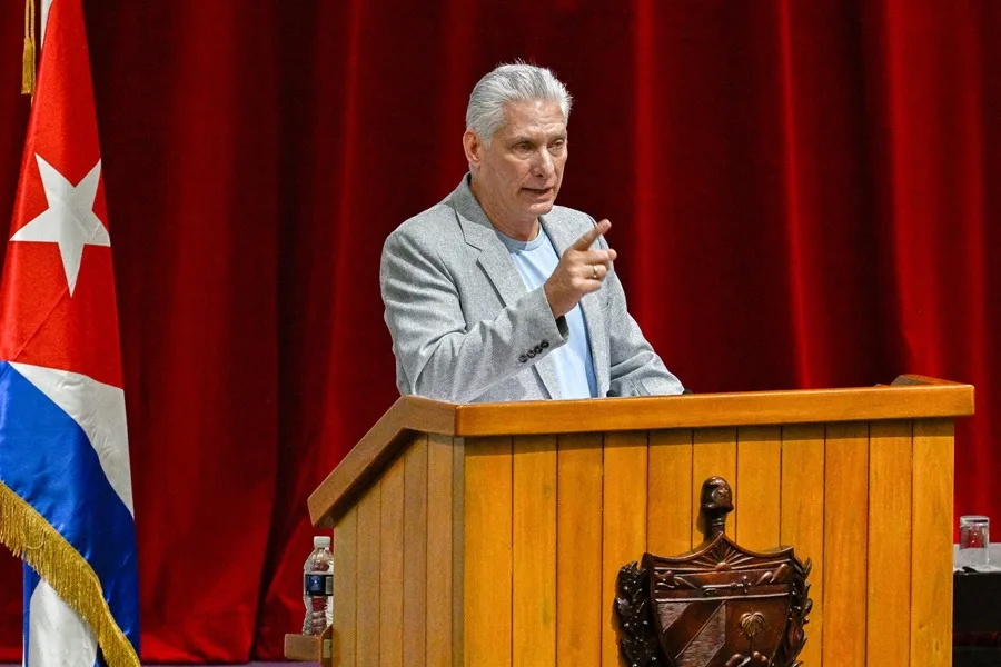 Díaz-Canel: Cuba «tiene el derecho legítimo a defenderse de una arremetida bélica»