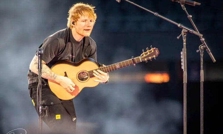 Ed Sheeran emociona en su debut en Santo Domingo