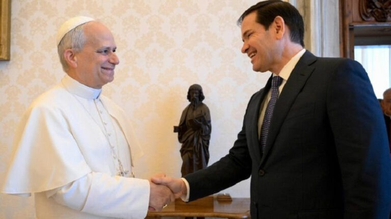 El Papa se reunirá el 7 de mayo con el secretario de Estado de EE. UU.