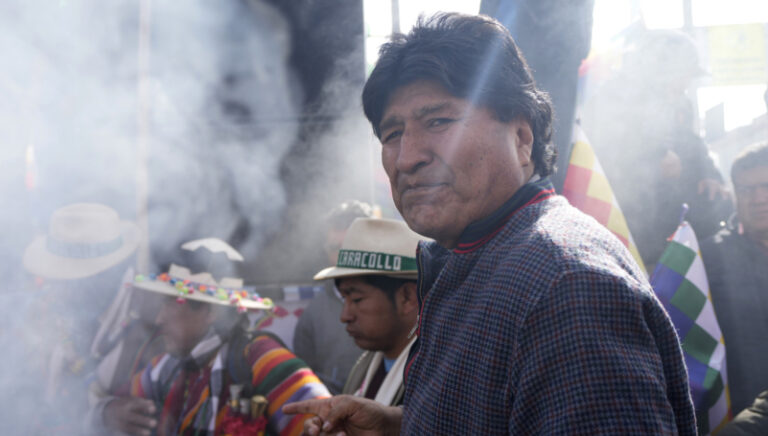 Evo Morales lanza su propuesta para zanjar el conflicto social en Bolivia
