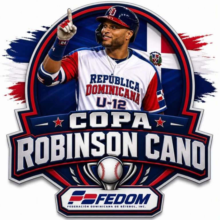 Fedom define grupos para el Campeonato Nacional U12 Copa Robinson Canó 2026
