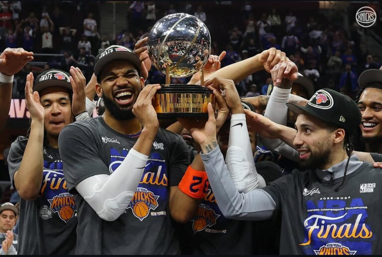 KarlTowns buscará unirse a Horford como los únicos dominicanos con un título de NBA; Los Knicks avanzan a las Finales