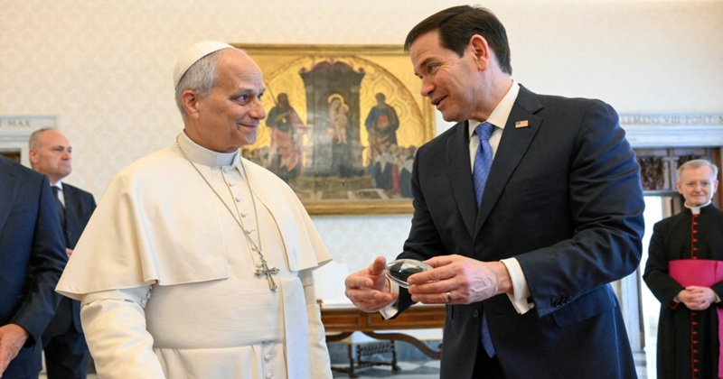 Marco Rubio llega al Vaticano para hablar con León XIV sobre Cuba y la relación bilateral