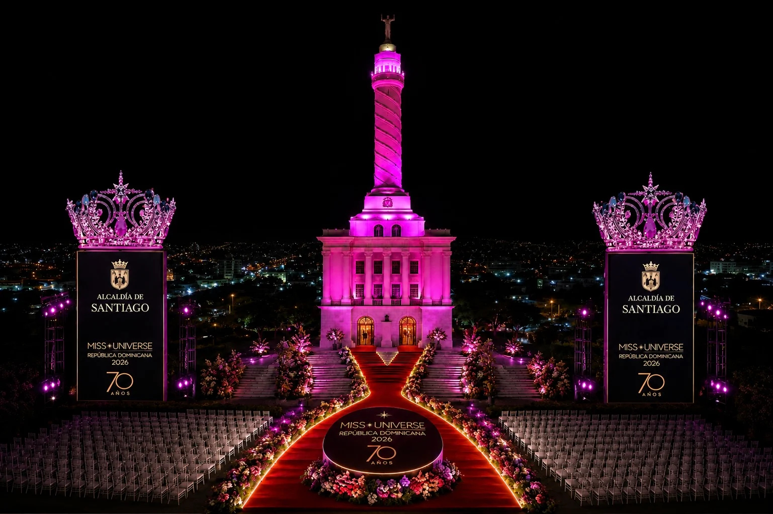 Miss República Dominicana conmemora 70 años con la Presentación Oficial de sus Candidatas en Santiago