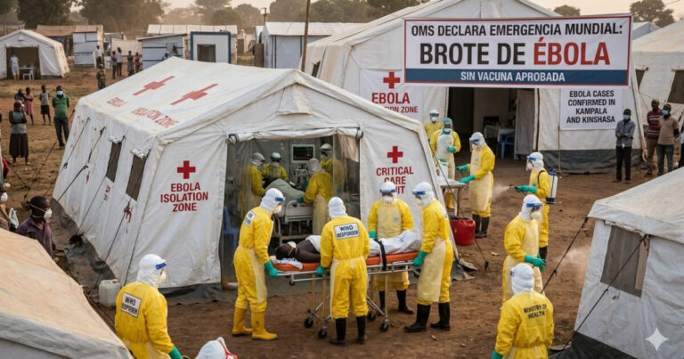 OMS declara emergencia mundial por brote de ébola