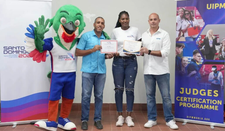 Pentatlón Moderno gradúa 27 nuevos jueces UIPM por JCC Santo Domingo 2026