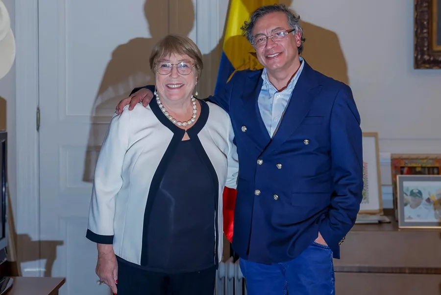 Petro anuncia apoyo a Bachelet en su aspiración de ser secretaria general de la ONU