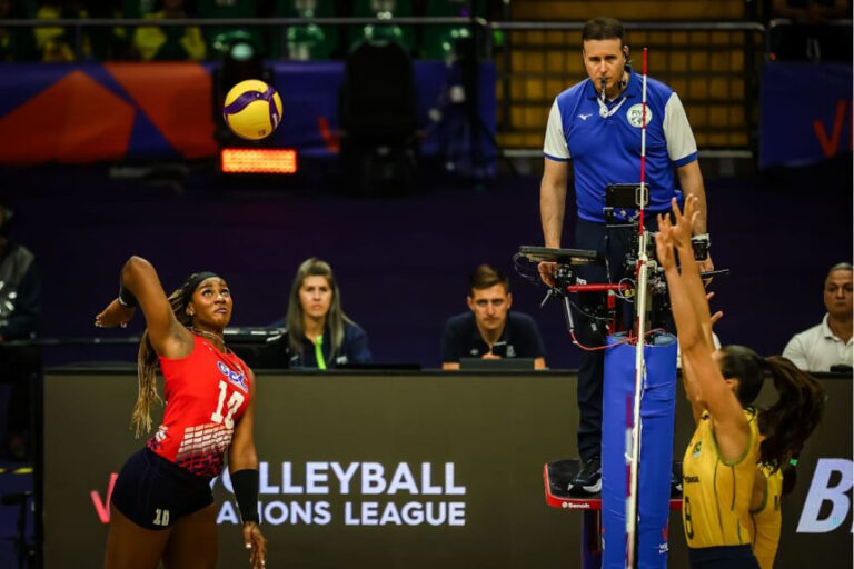 Brasil derrota 3-1 a República Dominicana en la Liga de Naciones de Voleibol 2026