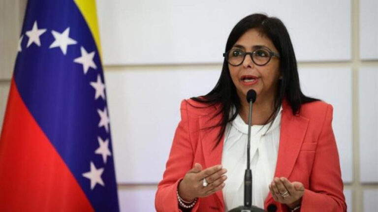 Delcy Rodríguez inicia el miércoles una visita a la India en busca de alianzas petroleras