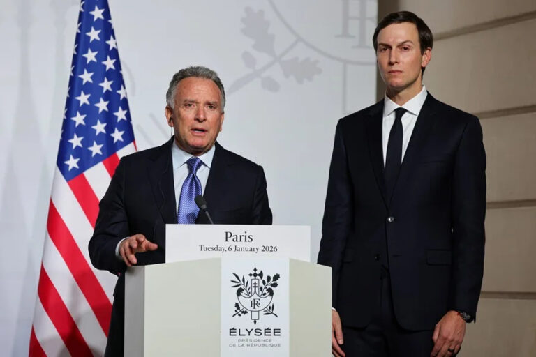EEUU envía a Witkoff y a Kushner a Doha para continuar las conversaciones de paz con Irán