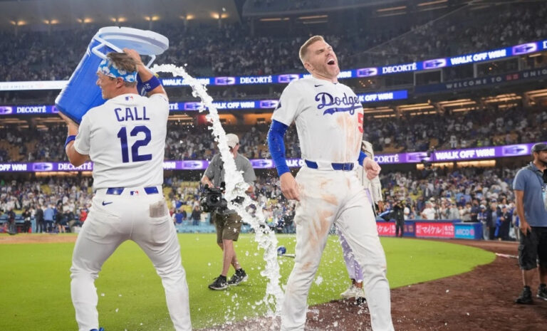 Freddie Freeman pone fin al juego con jonrón y Dodgers superan 1-0 a Angelinos