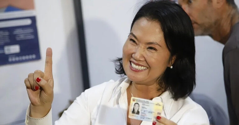 Fujimori fortalece ligera ventaja en escrutinio de segunda vuelta presidencial en Perú