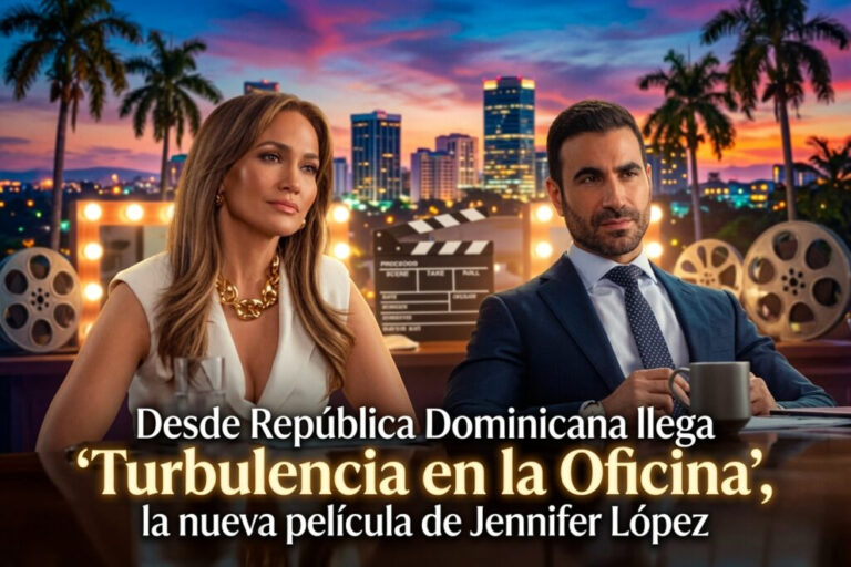 Jennifer López presenta “Turbulencia en la Oficina”, rodada en RD