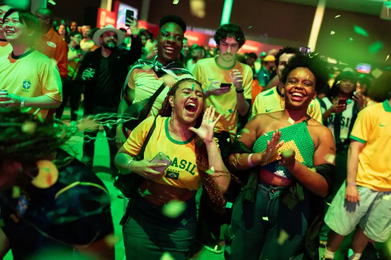 Los brasileños celebraron en grande la goleada que le propinaron a la seleccion de Haití en el Mundial 2026