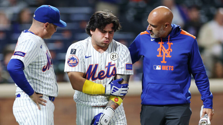 Mets activan a Francisco Álvarez apenas cuatro semanas después de cirugía de menisco
