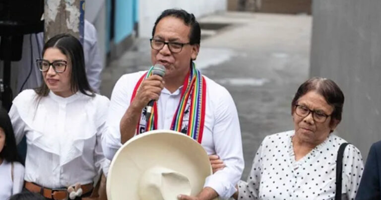 Roberto Sánchez convoca movilización tras virtual triunfo de Fujimori