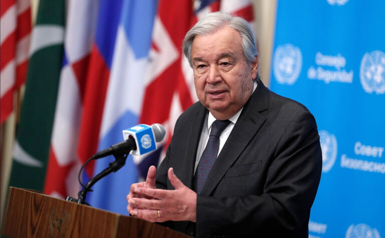 Secretario ONU advierte de una «guerra total» en Medio Oriente