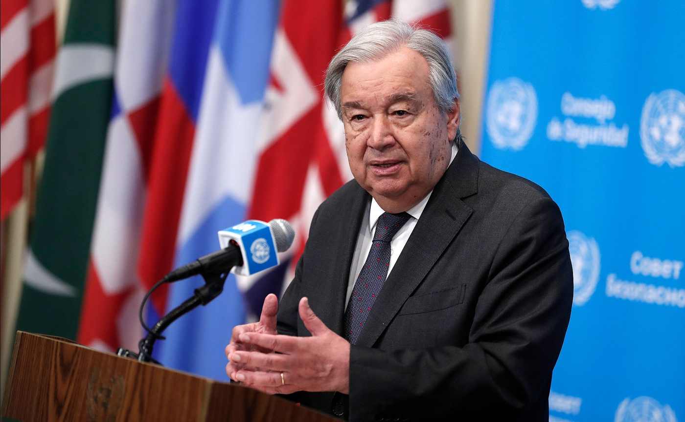 Secretario ONU advierte de una «guerra total» en Medio Oriente