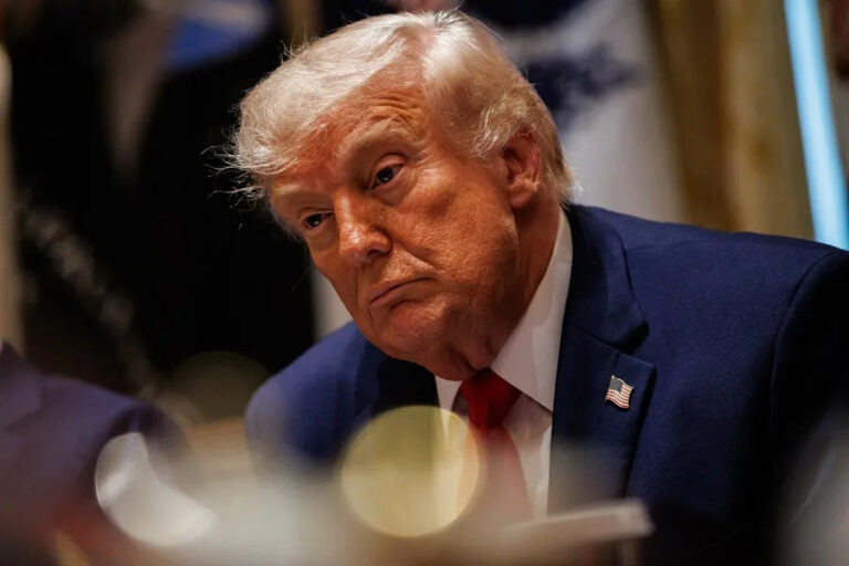 Trump afirma que Irán está «acabado» y que no recibirá «ni diez centavos» de EEUU