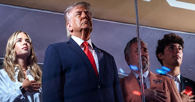 Trump recibe abucheos durante su aparición en el tercer juego de las Finales de la NBA