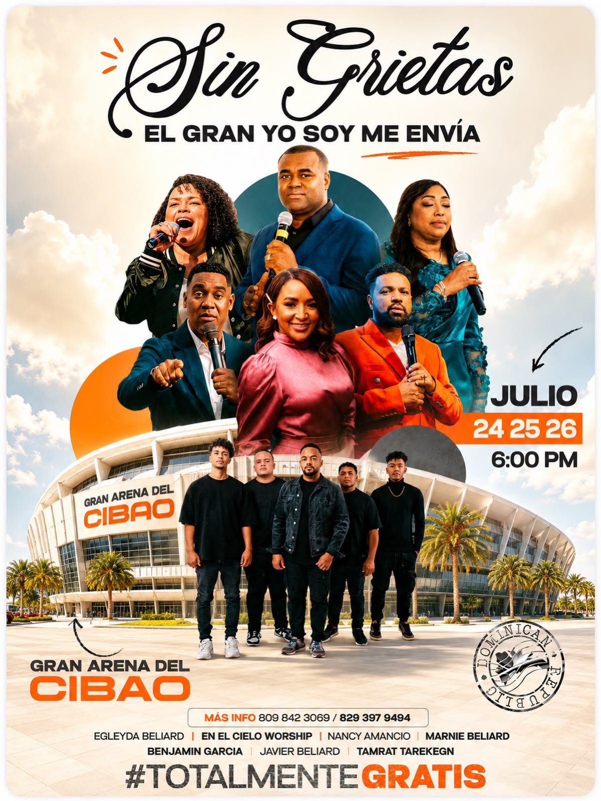 Congreso Sin Grietas 2026 Reúne Miles en Gran Arena del Cibao