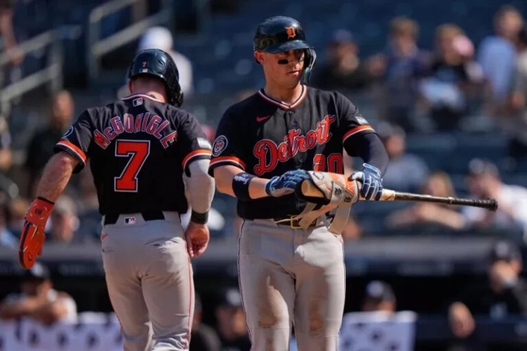 Detroit vence a los Yankees, que elevan su racha de derrotas a siete