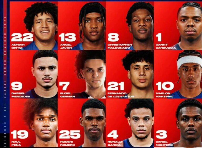 Fedombal anuncia la selección masculina que representará al país en los Juegos Centroamericanos y del Caribe Santo Domingo 2026