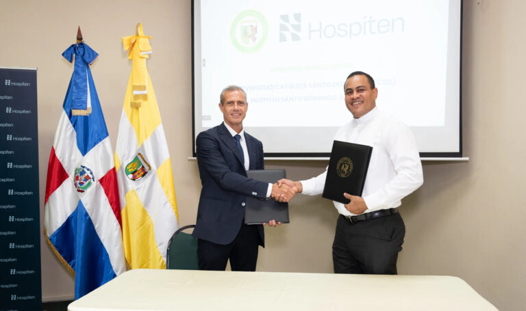 Hospiten Santo Domingo y la UCSD firman alianza para fortalecer la formación e investigación en salud