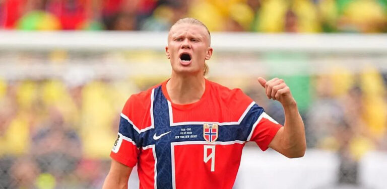 Inglaterra acabó con los sueños de Noruega y de Erling Haaland
