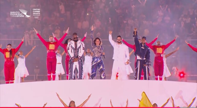 Lápiz Conciente, Manny Cruz, Techy y Lomiel se lucen en el espectáculo de apertura de los Juegos Centroamericanos 2026