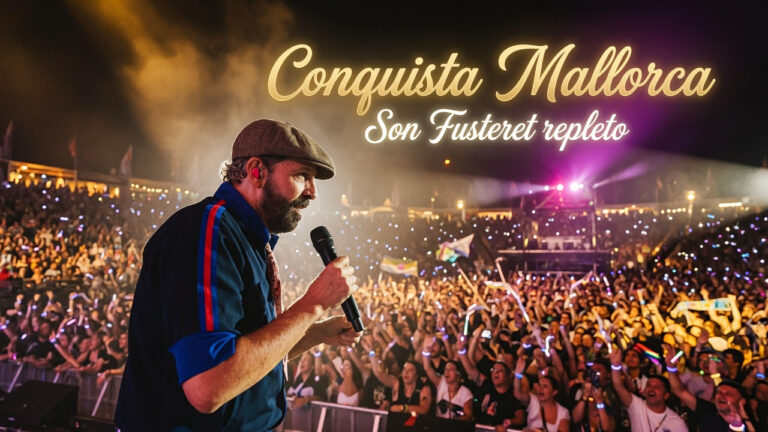 Mallorca vibra con Juan Luis Guerra en un abarrotado Son Fusteret