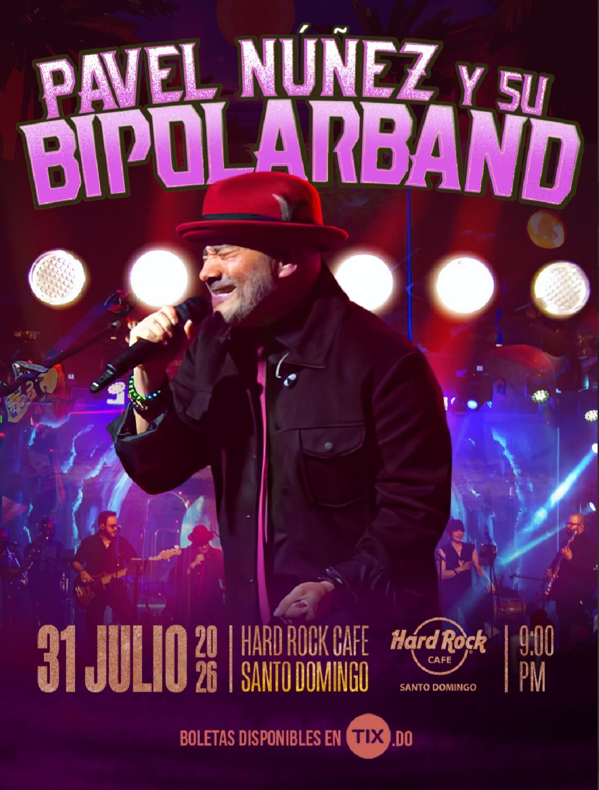 Pavel Núñez regresa con su “Bipolarband”, un concierto para bailar y llorar en una misma noche