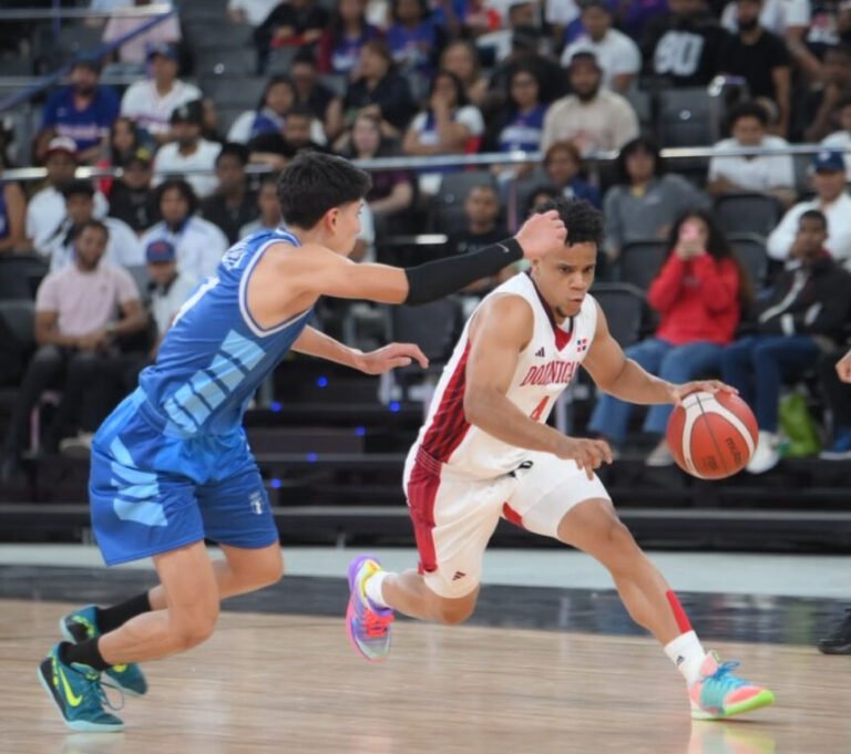 RD embiste a Guatemala en el cierre de la jornada inicial del baloncesto masculino de los JCC Santo Domingo 2026