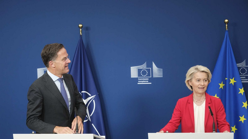 Rutte y Von der Leyen anuncian el «fin» de una época con EE.UU.