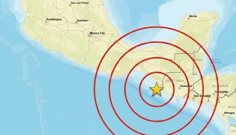 Sismo México Magnitud Sacude Costas De 7,4 Las De