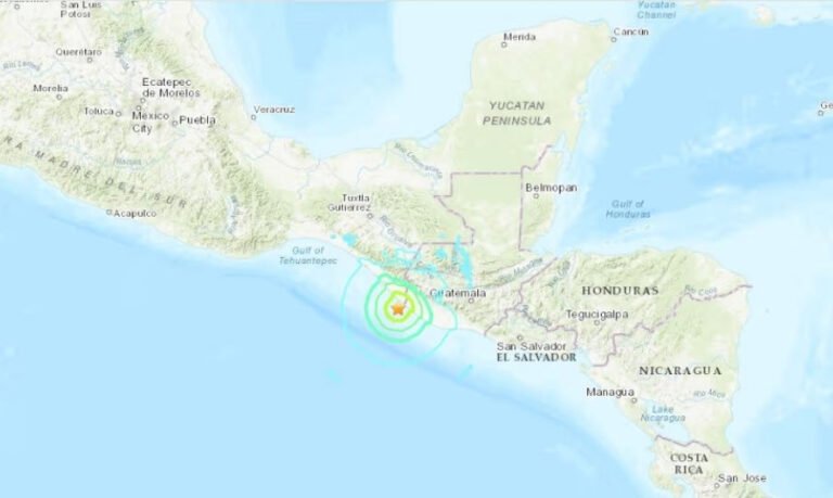 Terremoto México Guatemala Magnitud Sacude Frontera De 7,4 El Sur