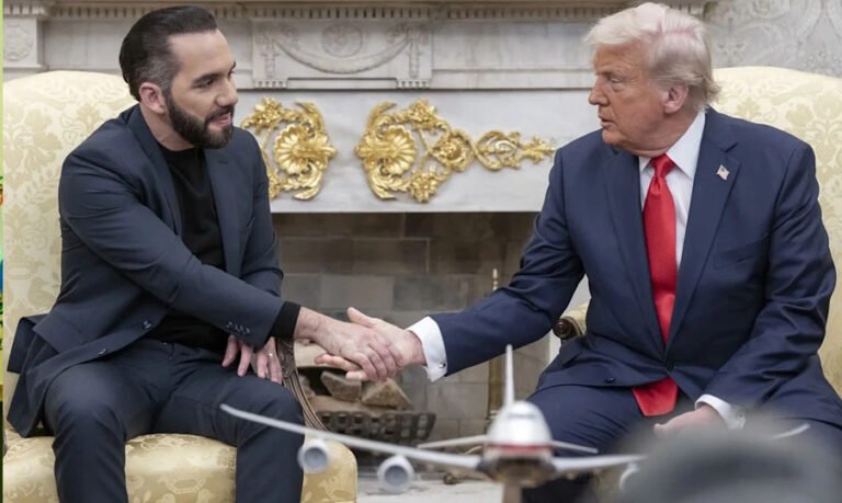 Trump Recibe Bukele Acoge A En Casa Blanca